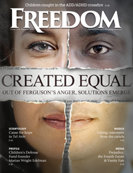 Freedom Magazine. Created Equal issue cover
